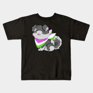 Proud Pupper (Genderqueer) Kids T-Shirt